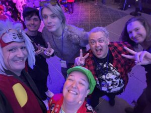 Anime Unscripted cast at Anime Boston 2026